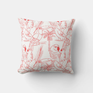 Almofada Red birds pillow
