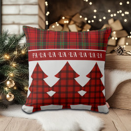 Almofada Red Black Green Cozy Tartan