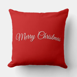 Almofada Red Christmas Throw Pillow