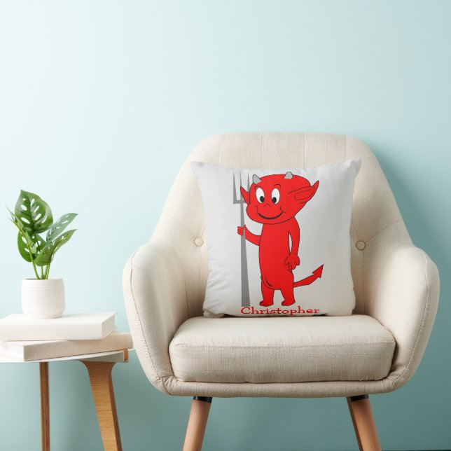 Almofada Red Devil Design Personalised (Cadeira)