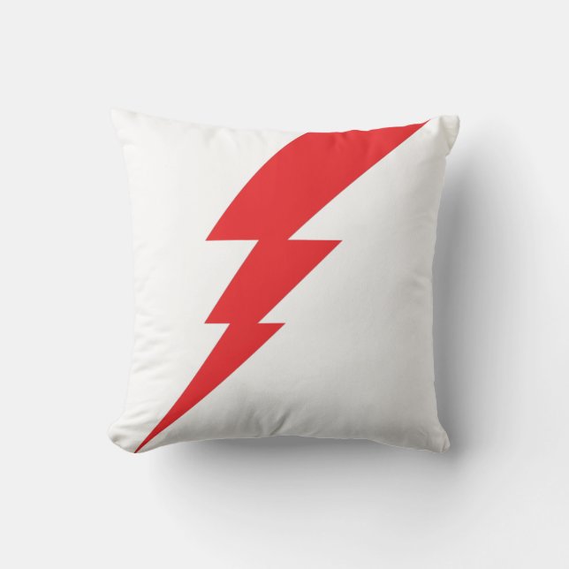 Almofada Red Flash Lightning Bolt (Frente)