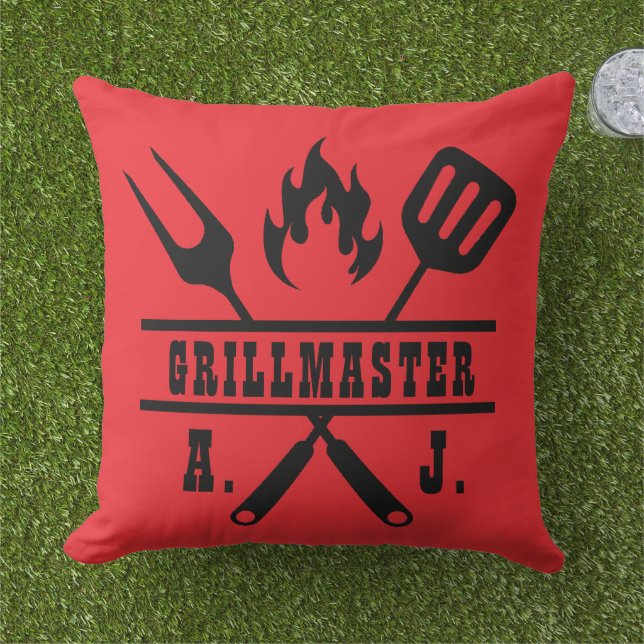 Almofada Red Grillmaster Utensil (Grama)