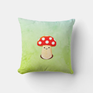 Almofada Red Mushroom Personalizado