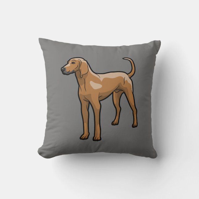 Almofada Redbone Coonhound (Frente)