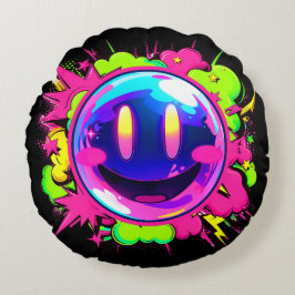 Almofada Redonda クッション｜VACHABORG グッズ「 電光石火少女 Eccentric Flash Girl 」