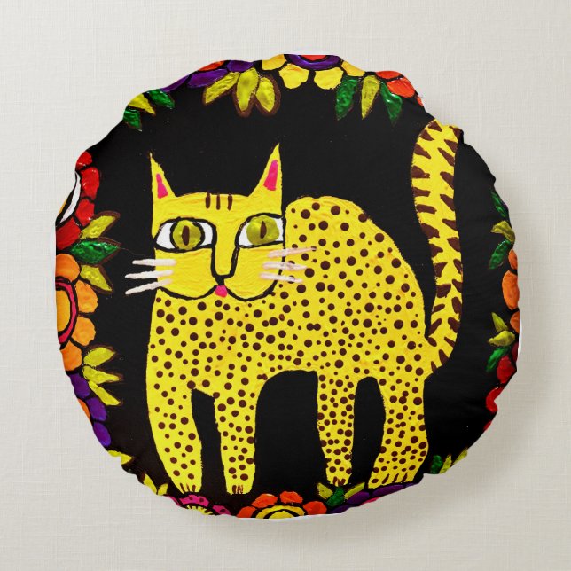 Almofada Redonda 084 - Travesseiro redondo (Verso)