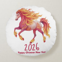 2026 Cavalo Fogueiro – Feliz Ano Novo Chinês