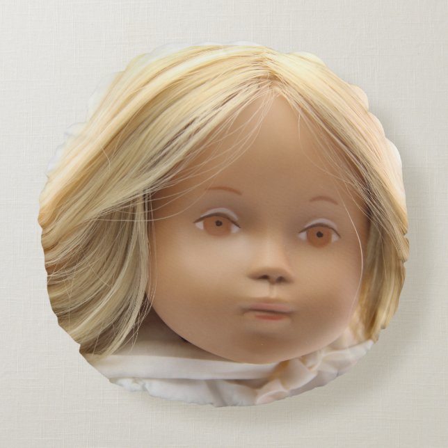 Almofada Redonda 40223 Sasha bebé pulso Irka almofada (Frente)