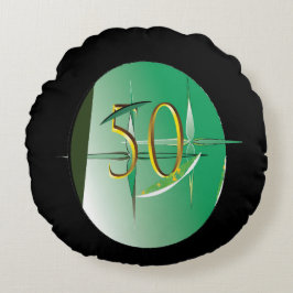 Almofada Redonda 50º Travesseiro redondo