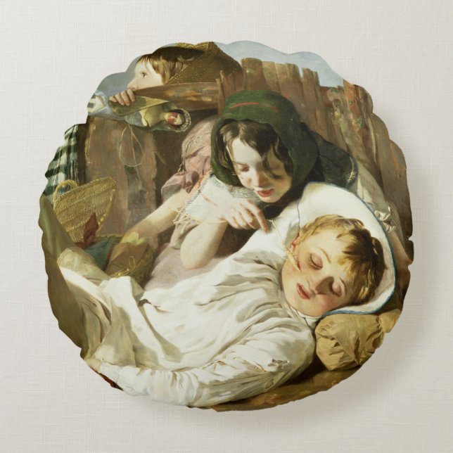 Almofada Redonda A arrelia (Frente)