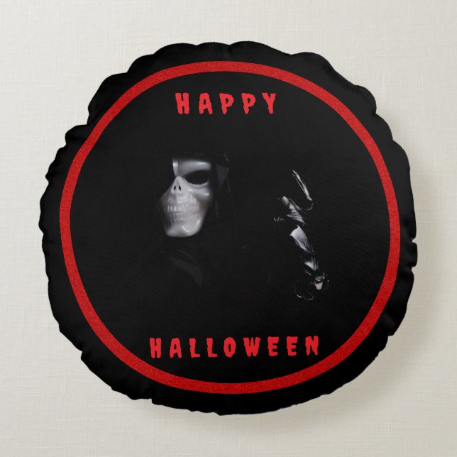 Almofada Redonda A luva - (Frente)