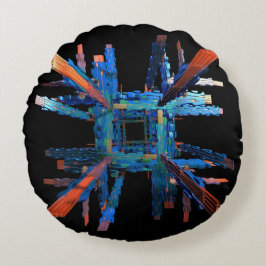 Almofada Redonda A Mecânica de Ti Toda a Cushion redonda