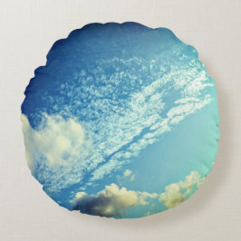 Almofada Redonda A sprinkling of clouds