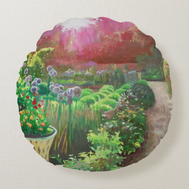 Almofada Redonda A véspera de plenos Verões 2013 (Frente)