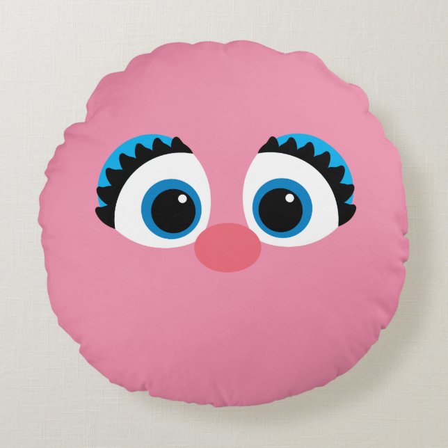 Almofada Redonda Abby Cadabby Big Face (Frente)