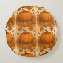 Abóbora de outono de ouro e Folhas de outono