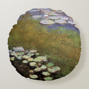 Almofada Redonda Água-Lillies, 1914-17