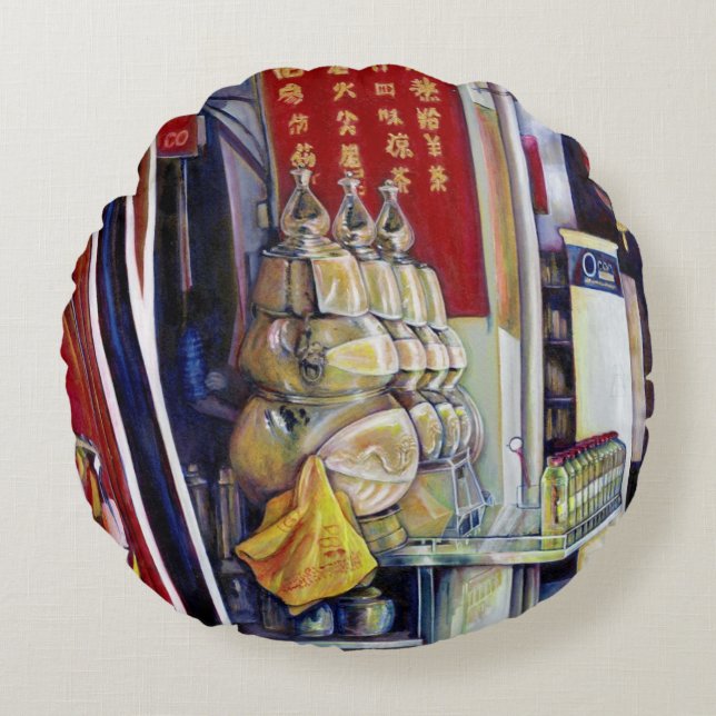 Almofada Redonda Alegadamente Probabilista, Singapura (Frente)