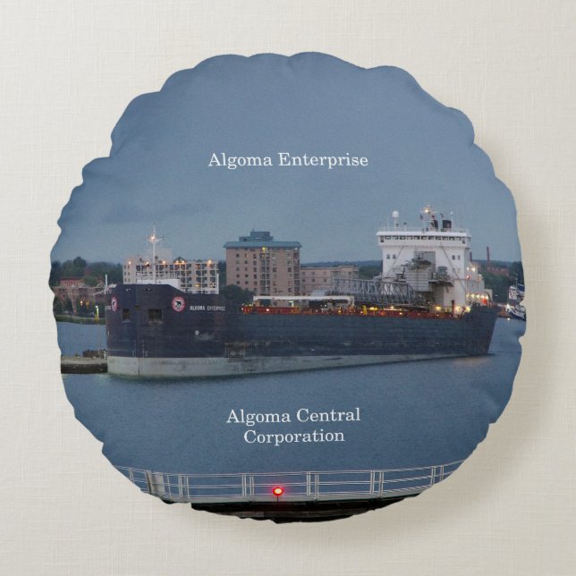 almofada redonda Algoma Enterprise (Frente)