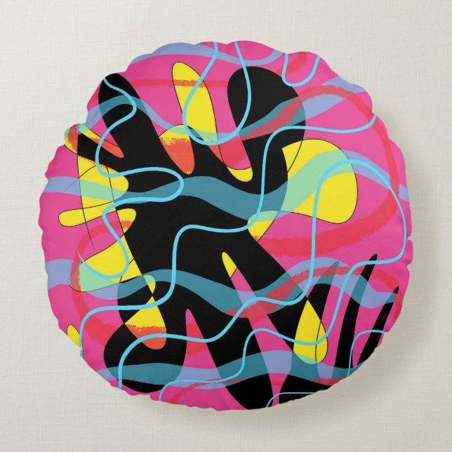 Almofada Redonda AlienBZZ (Frente)