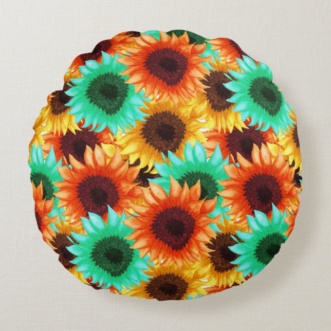 Almofada Redonda Alimentação Petal (Frente)