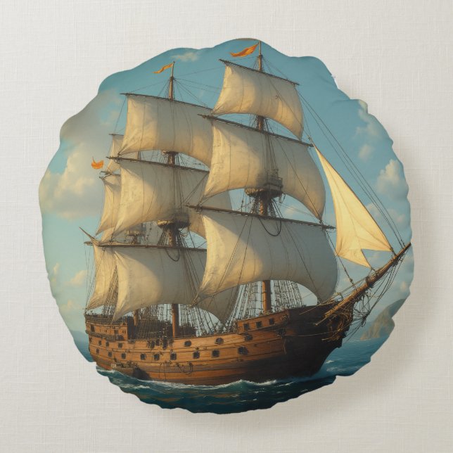 Almofada Redonda almofada Colombo (Verso)