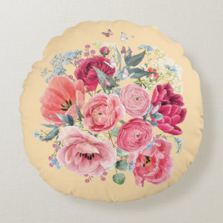 Almofada Redonda almofada floral