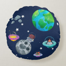 Almofada Space theme for children's room.