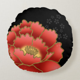 Almofada Redonda Almofada Zabuton japonesa de 16"