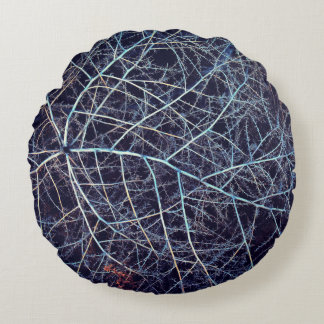 Almofada Redonda Amaranto do inverno