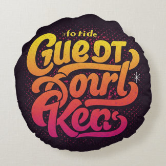 Almofada Redonda "América, o Excelente"