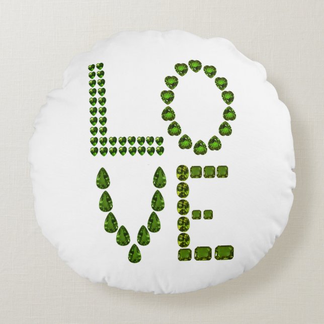 Almofada Redonda Amor (Frente)