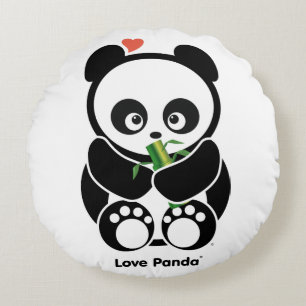 Almofada Redonda Amor Panda®