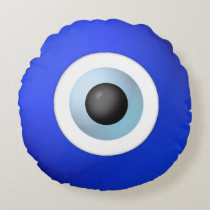 Almofada Redonda Amulet to Ward off the Mau Eye