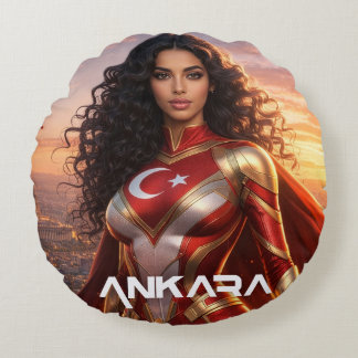 ALMOFADA REDONDA ANCARA - TURQUIA