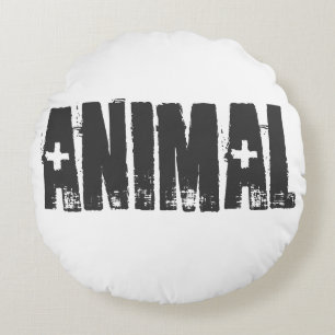 Almofada Redonda Animal - Malhação de criação de aves