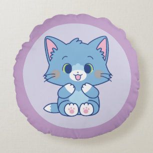 Almofada Redonda Anime Tom e Jerry - Tom