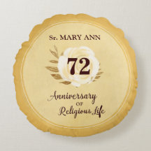 Aniversário personalizável da freira religiosa