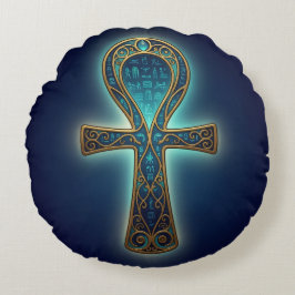 Almofada Redonda Ankh Symbol Meaning – Key of Life´5