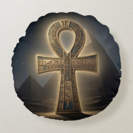 Almofada Redonda Ankh Symbol Meaning – Key of Life´6