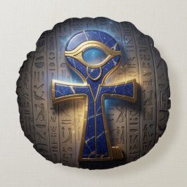 Almofada Redonda Ankh Symbol Meaning – Key of Life´8