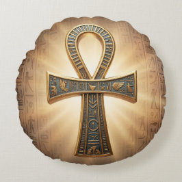 Almofada Redonda Ankh Symbol Meaning – Key of Life´9
