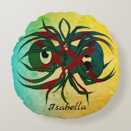 Almofada Redonda Aracnídeo do Desespero