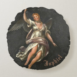 Almofada Redonda Archangel Jophiel - O Arcanjo da Beleza