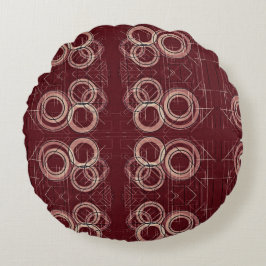 Almofada Redonda Arquitetura