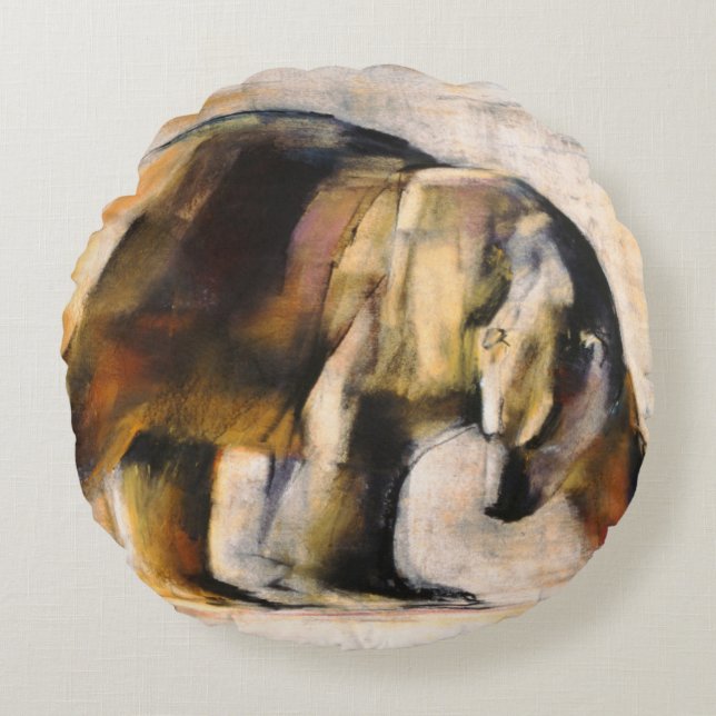 Almofada Redonda Ártico 1999 (Frente)