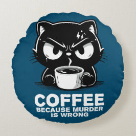 Almofada Redonda Assassinato está errado