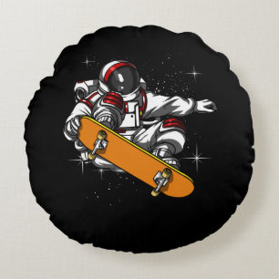 Almofada Redonda Astronauta Skater