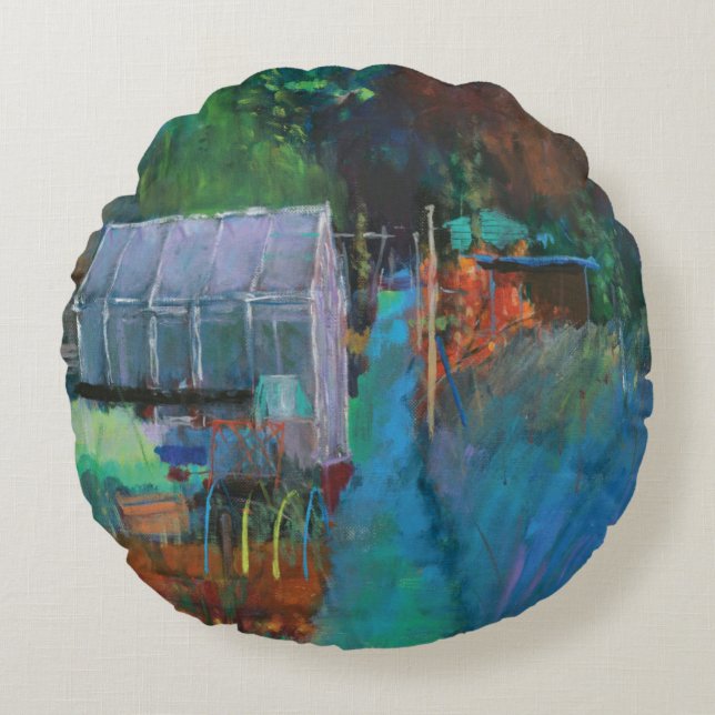 Almofada Redonda Atribuição (Frente)