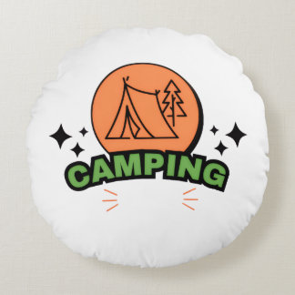 Almofada Redonda Aventura de Acampamento Definitiva | Fuga para a N